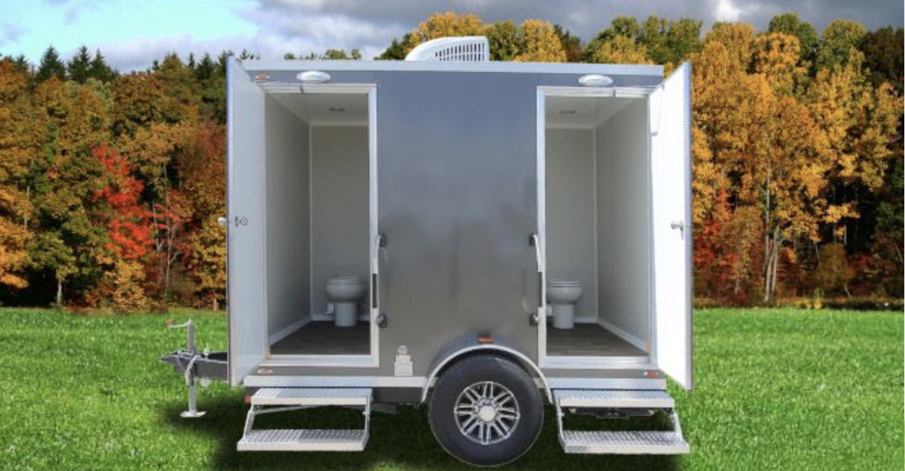 2-Station trailer, angled view